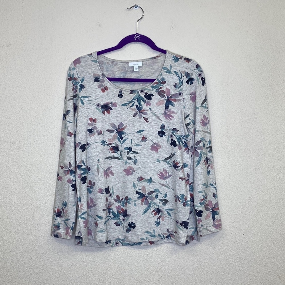 Pure Jill by J. Jill Floral Top XS Petite